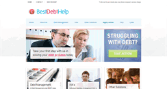 Desktop Screenshot of bestdebthelp.com